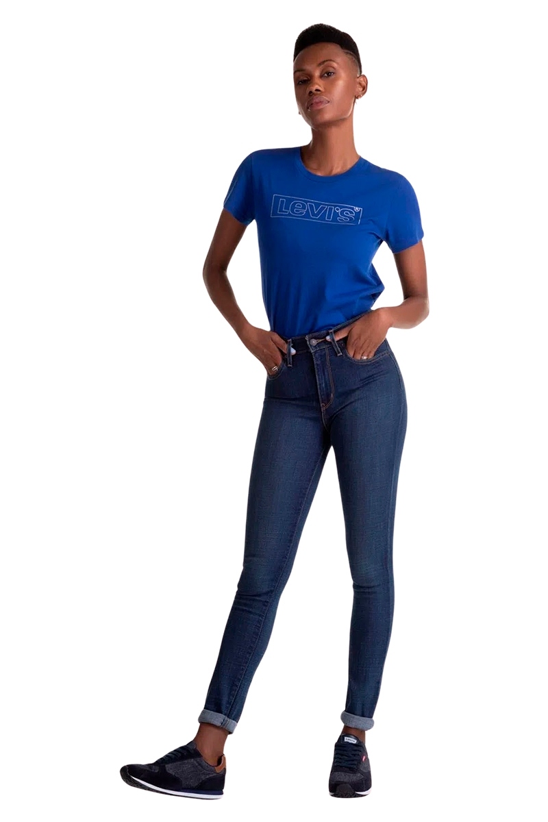 Calça Jeans Levi's 721 Feminina Azul