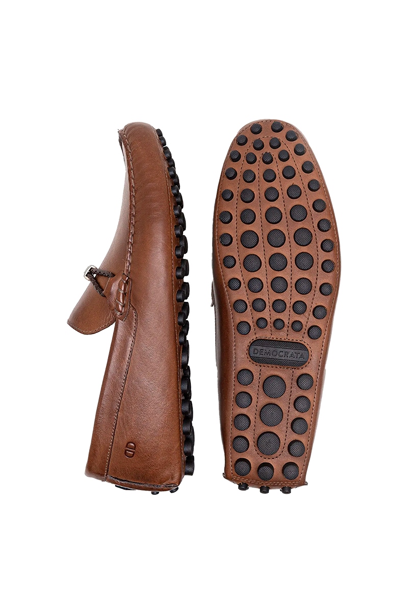 Mocassim sales democrata marrom