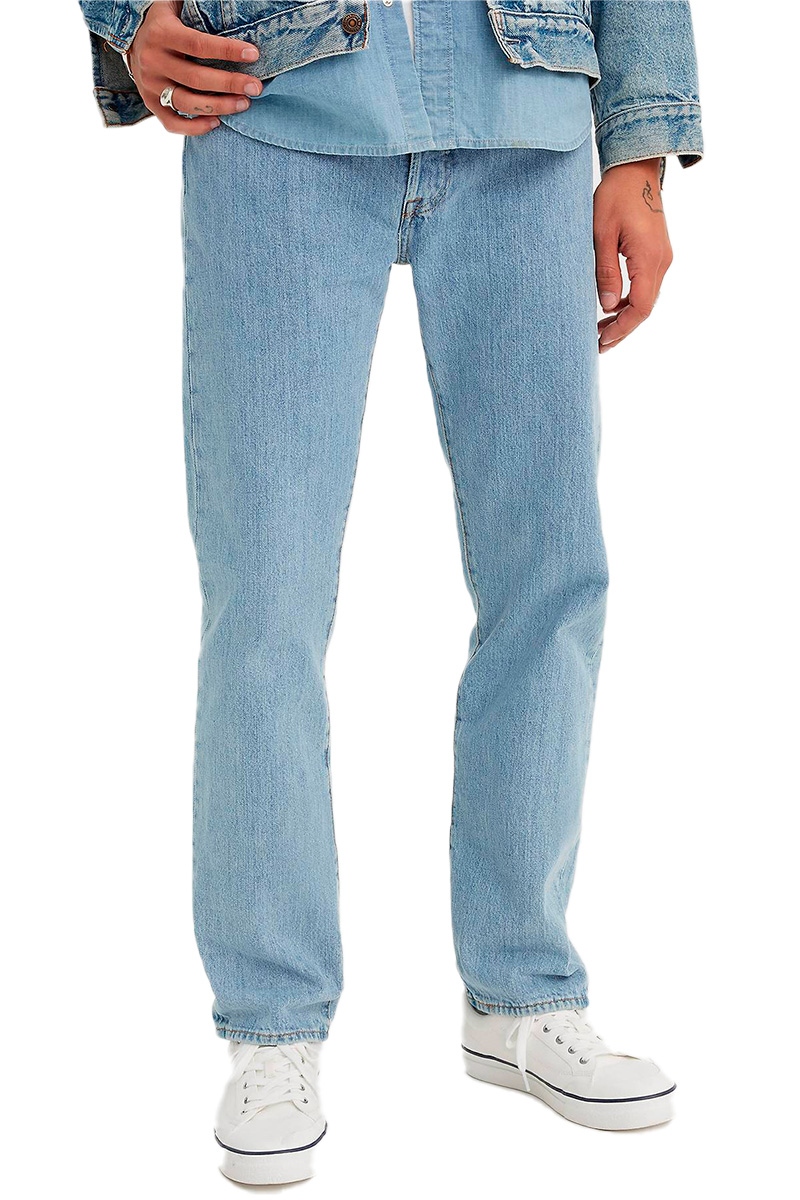 Calça Jeans Levis Masculina 501 Original Azul Escura