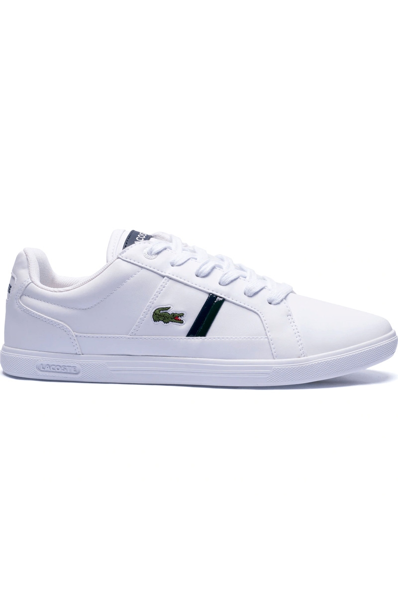 Tênis lacoste logo branco discount
