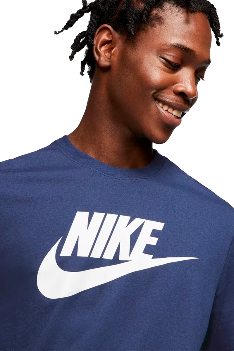 Camiseta Nike Sportswear Tee Icon Futura Masculina Azul