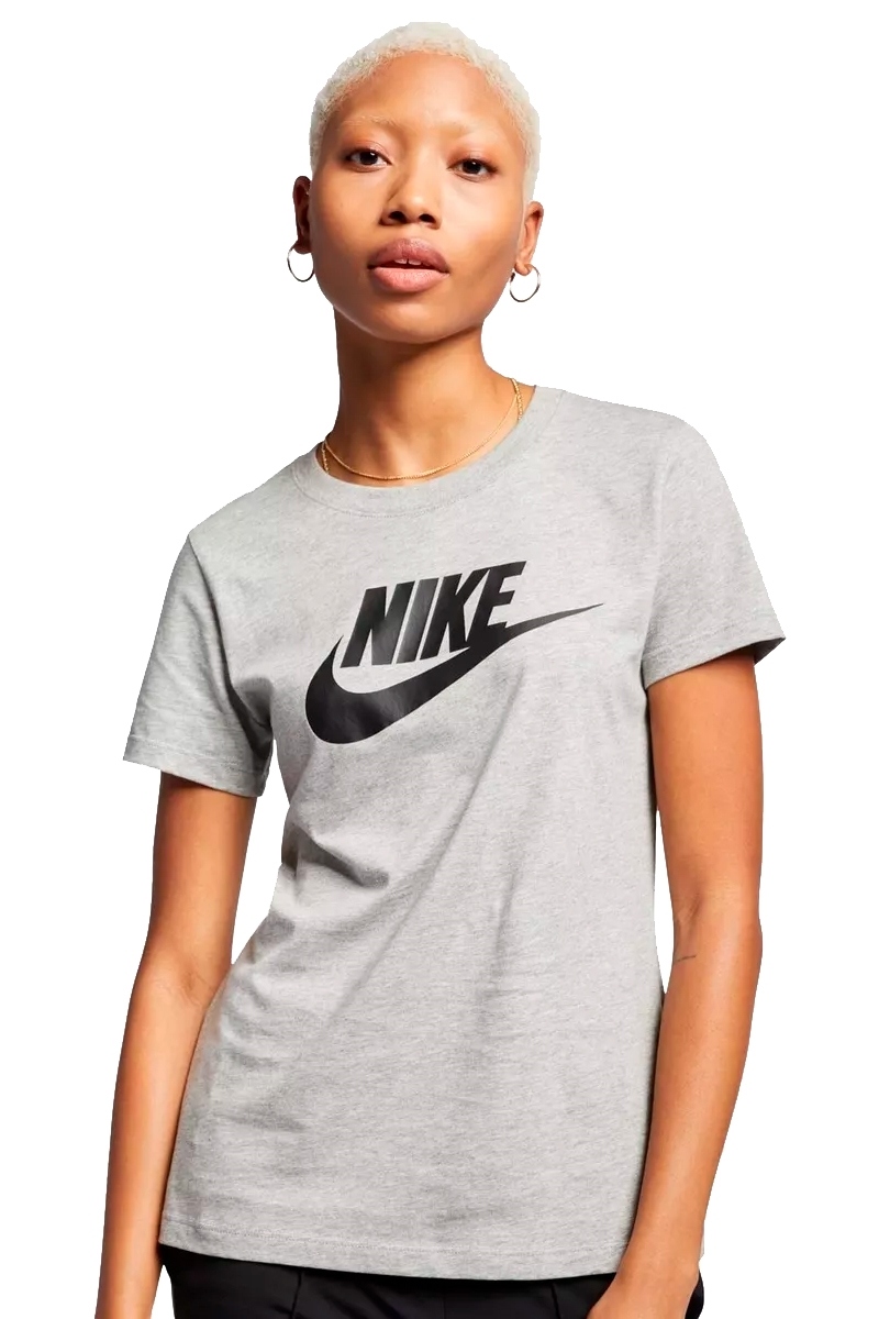 Camiseta Nike Sportswear Essential Unissex Cinza Mescla