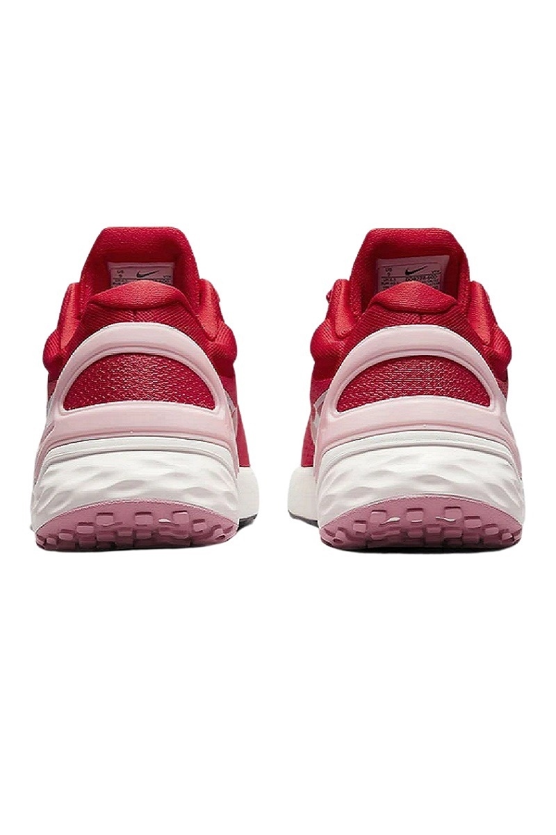 T nis Nike Renew Run 3 Feminino Rosa e Vermelho