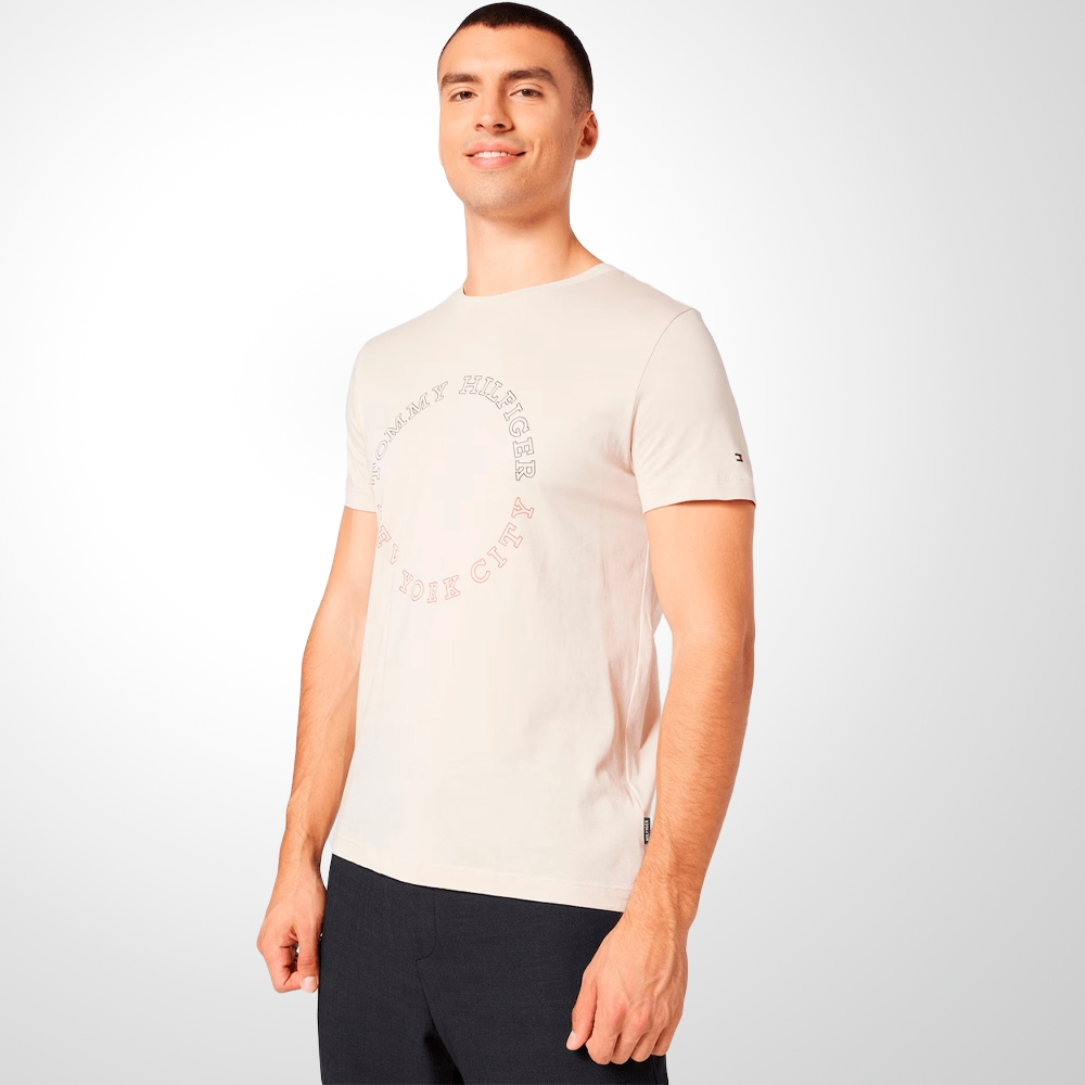 Camiseta Tommy Hilfiger Monotype Circular - Loja Averse