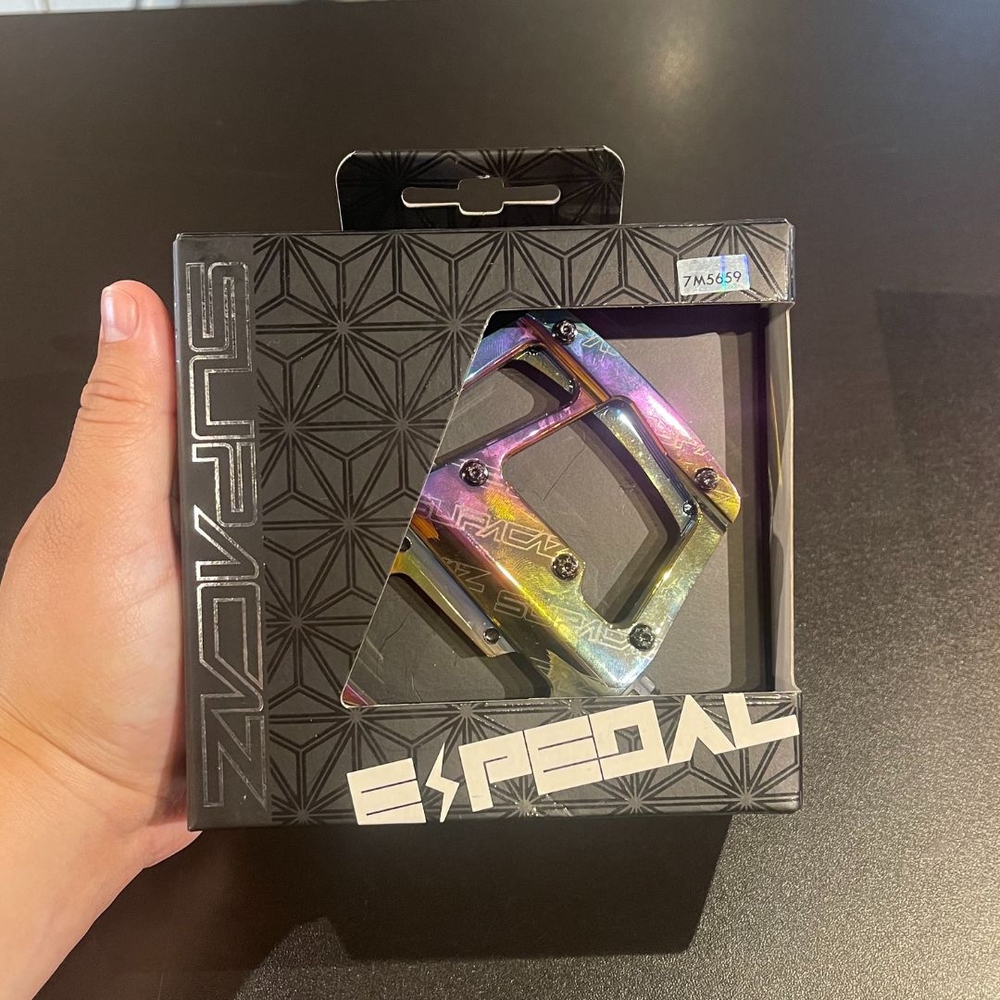 Pedal CNC Alloy Supacaz MTB Alumínio.