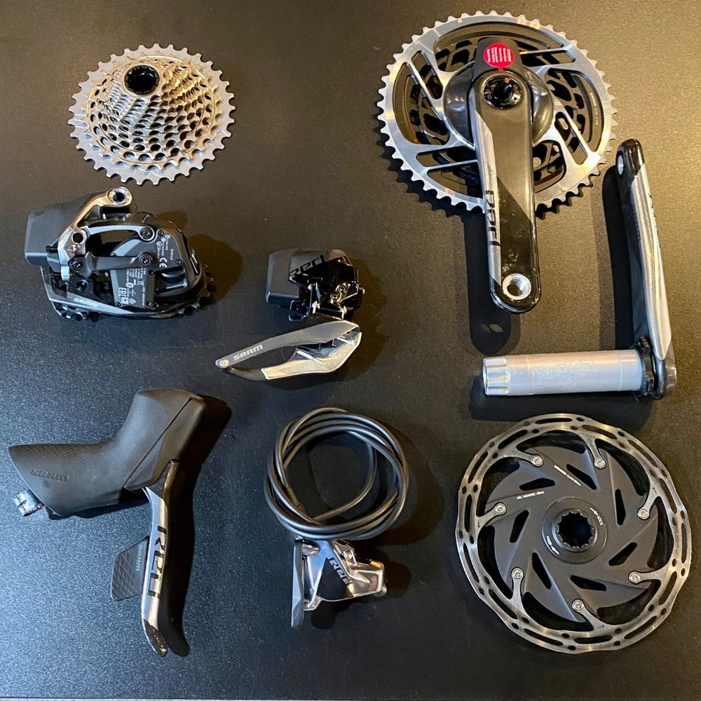 Grupo de Peças Sram Original Red Etap AXS Com Medidor de