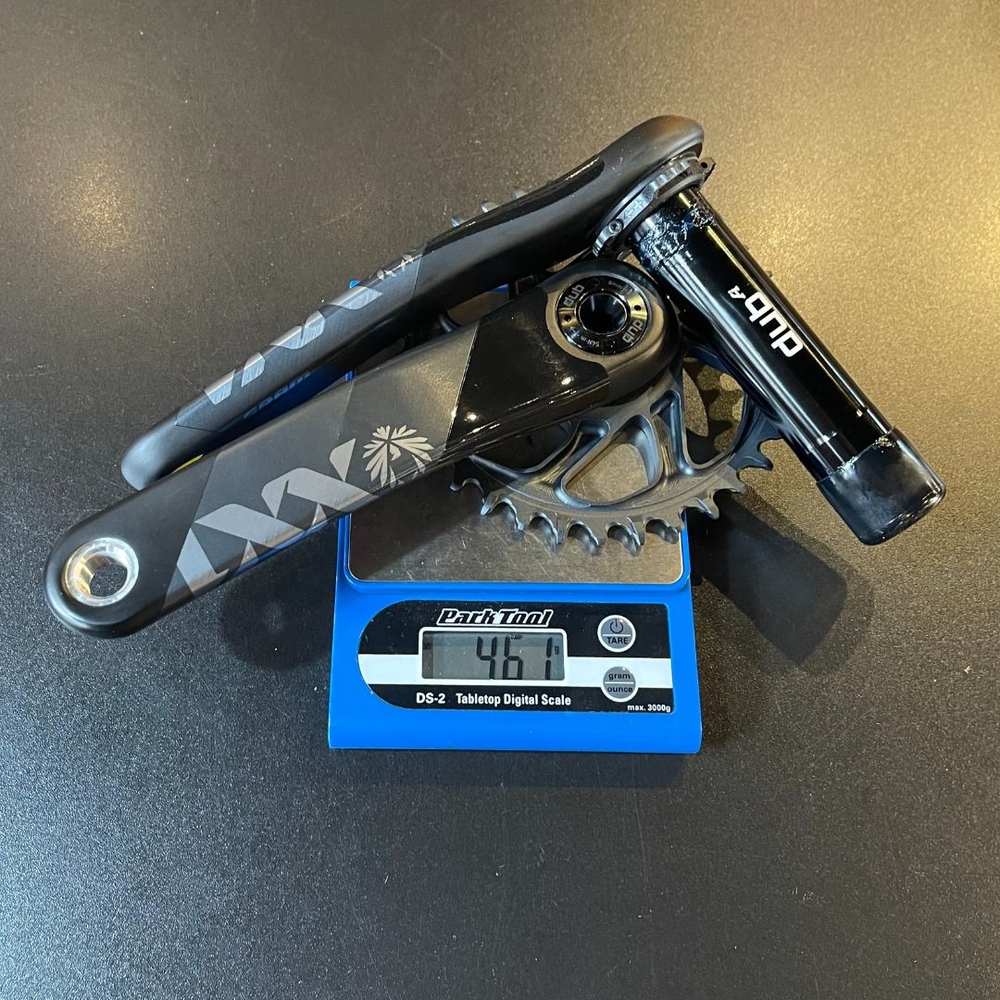 Pedivela Sram Original XX1 Eagle Cannondale AI DUB 12V 34t Direct Mount Sem Central Cinza