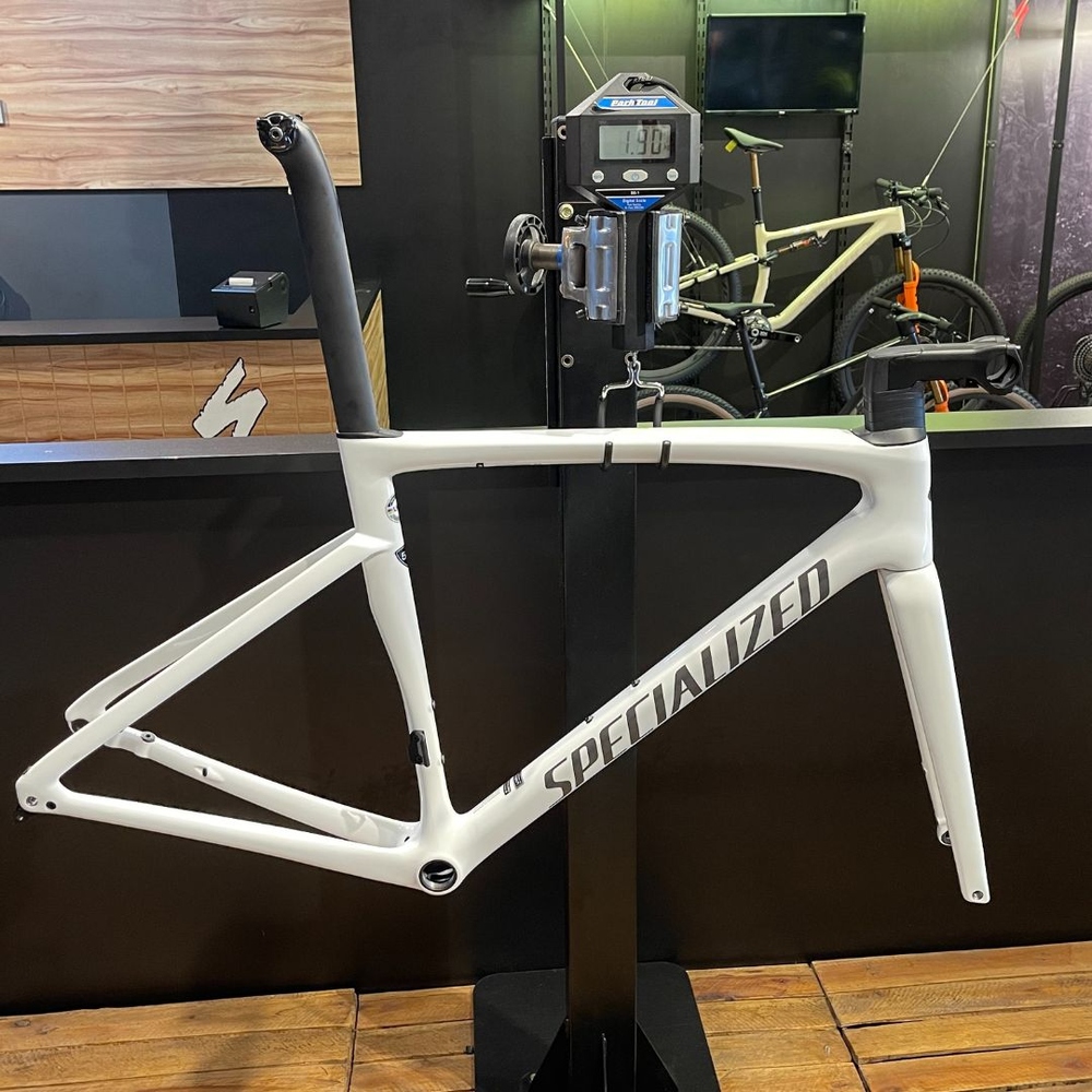 Quadro Specialized TARMAC SL7 10R FRMSET Verde Branco
