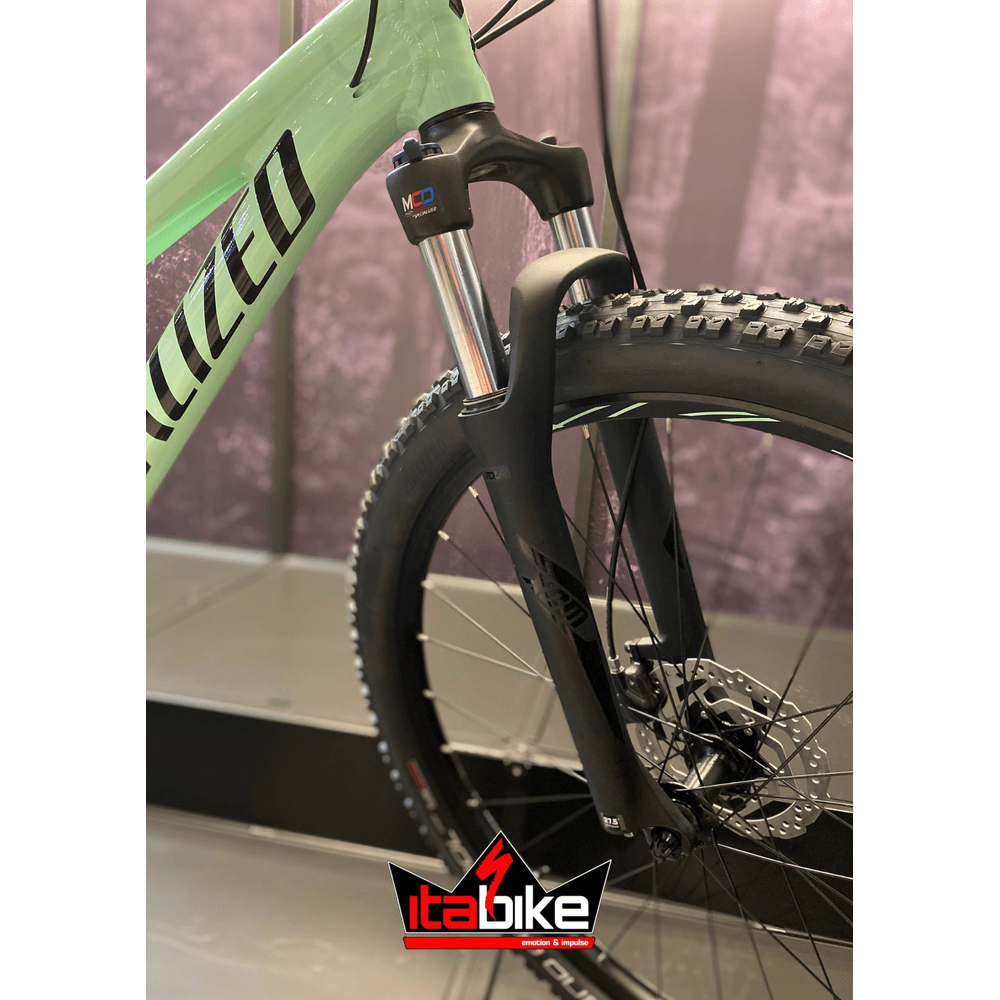 Bicicleta Specialized Rockhopper Comp 27.5 2x Verde Claro BLKFR