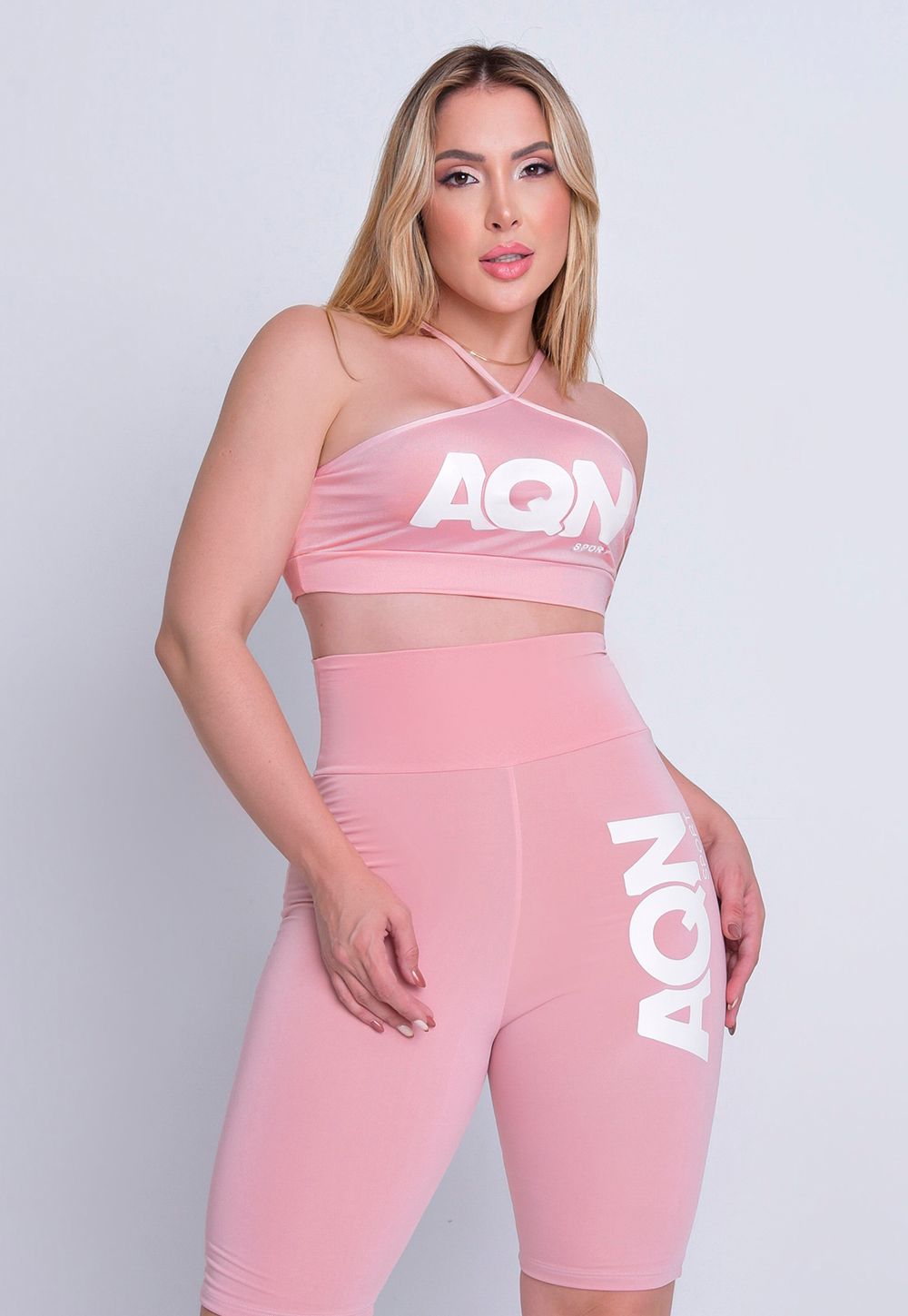 Hope Fitness Set Neon Pink AQN SPORT Zero Transparency