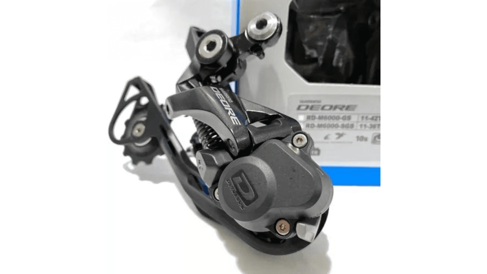 C mbio Traseiro Shimano Deore RD M6000 GS Shadow 10V