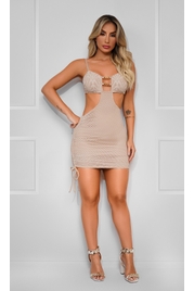 Vestido store de barbante