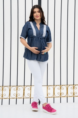 Blusa para Gestante Batas
