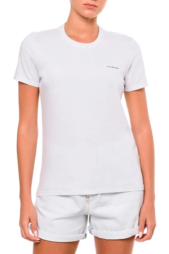 Camiseta Calvin Klein Jeans New York Feminina Branco