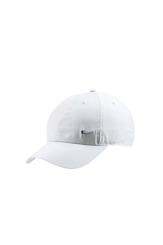 Nike swoosh white cap on sale