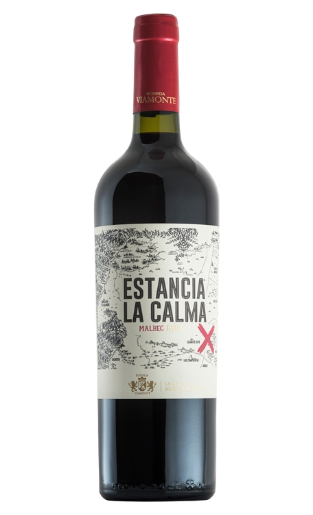 Vinho Bodega Viamonte Tinto Seco Argentina Estancia La Calma Malbec 750ml