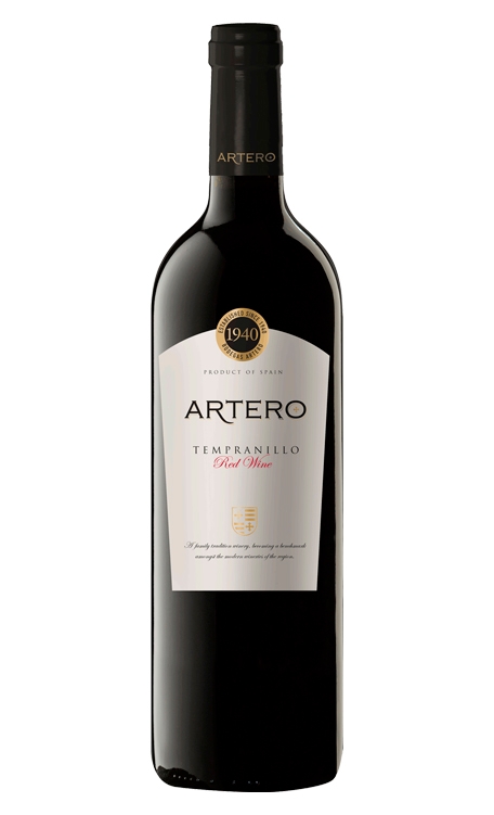 Vinho Bodegas Muñoz Tinto Seco Espanha Artero Tempranillo 750ml