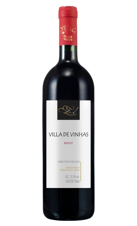 Vinho Zanella Villa de Vinhas Merlot 750ml