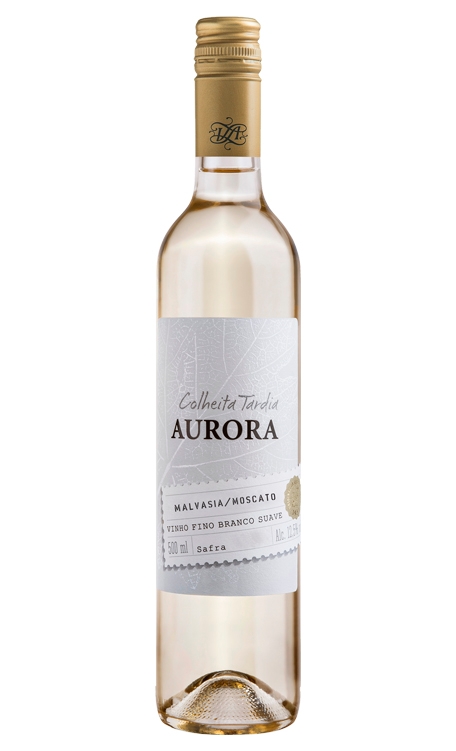 Vinho Aurora Branco Suave Brasil Licoroso Malvasia, Moscato 500ml