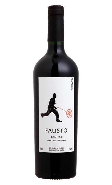 Vinho Pizzato Fausto Tannat 750ml