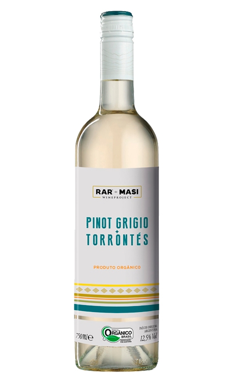 Vinho RAR Masi Pinot Grigio | Torrontés Orgânico 750ml