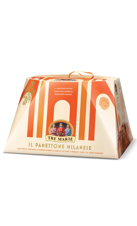 Panetone Tre Marie Milanese Tradicional 750g