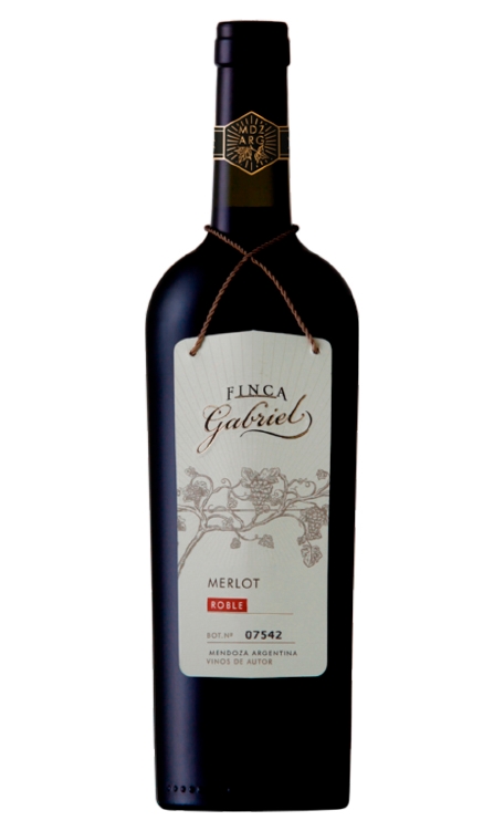 Vinho Jorge Rubio Tinto Seco Argentina Finca Gabriel Roble Merlot 750ml
