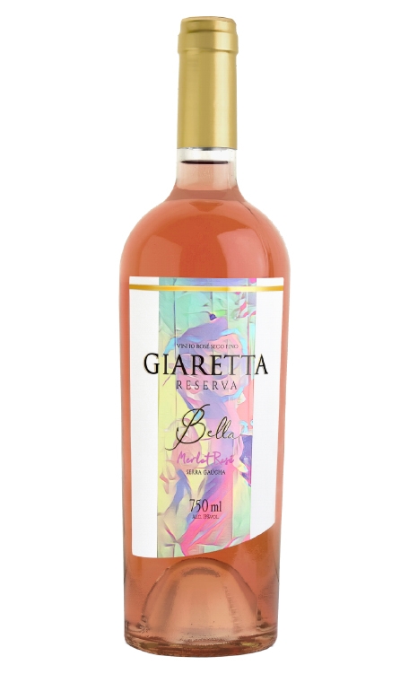 Vinho Giaretta Bella Reserva Merlot Rosé 750ml