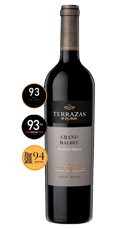 Vinho Terrazas de los Andes Grand Malbec 750ml
