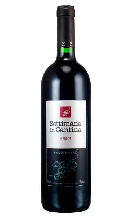 Vinho Zanella Settimana in Cantina Merlot 750ml