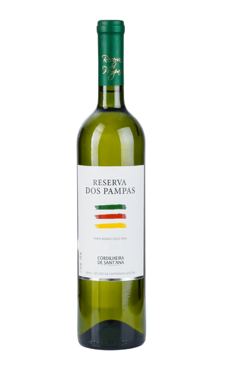Vinho Cordilheira de Santana Branco Seco Brasil Reserva dos Pampas Chardonnay, Gewurztraminer, Sauvignon Blanc 750ml