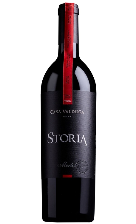 Vinho Valduga Storia Gran Reserva Merlot 2018 750ml com Cartucho