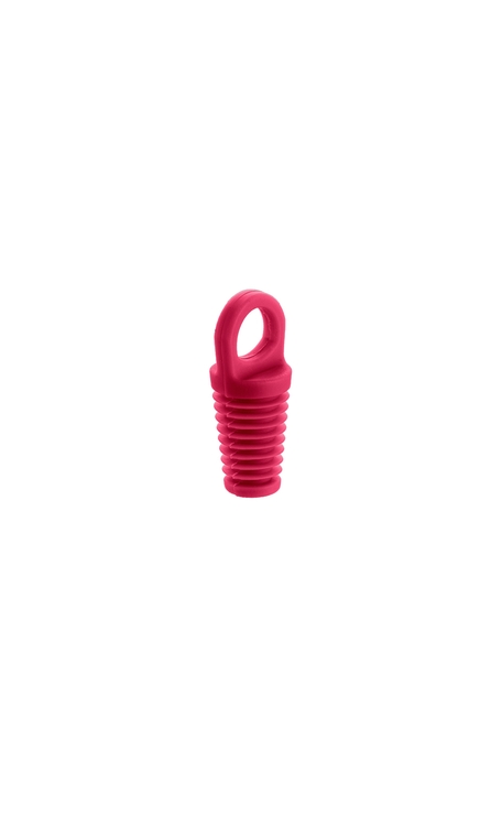 Tampa para Vinho em Silicone Rolha (bordô)