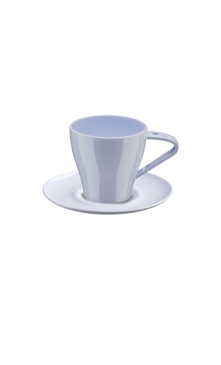 Xícara para café com pires - Branca