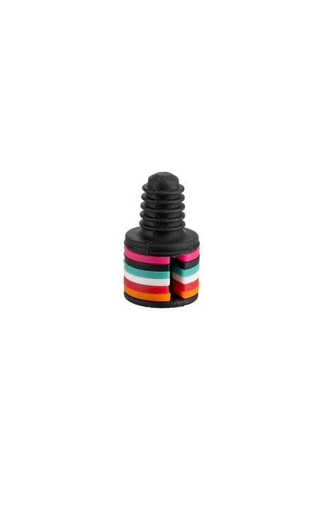 Tampa para Vinho com Marcadores de Taça em Silicone