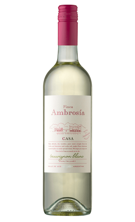 Vinho Finca Ambrosia Branco Seco Argentina Casa Sauvignon Blanc 750ml
