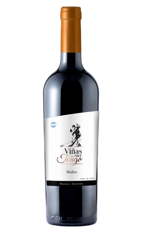 Vinho Viñas Del Tango Tinto Seco Argentina Varietal Malbec 750ml