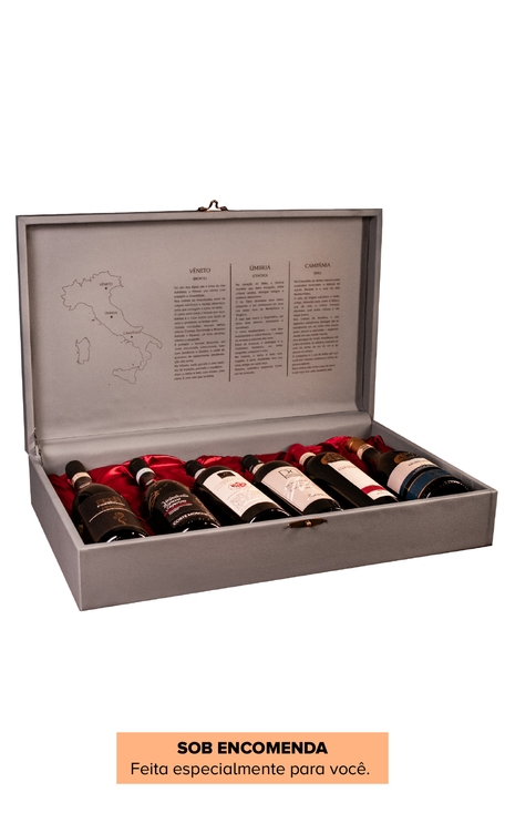 Combo Selezione Vini Italiani - Vêneto | Úmbria | Campânia