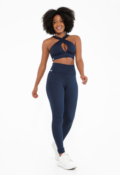 Conjunto top sales & legging fitness