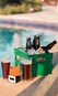 Engradado Boccati Beer para 6 garrafas (verde)
