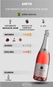Espumante Amitie Moscatel Rose 750ml