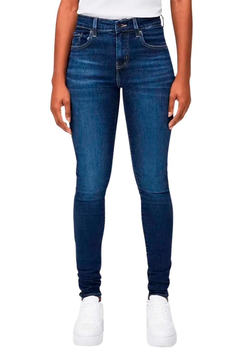 Calça Jeans Levis Feminina 711 Skinny Azul Escuro