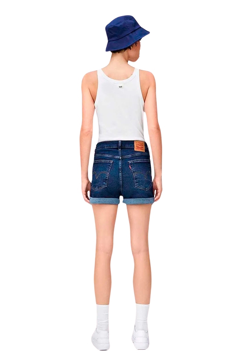Short jeans best sale levis feminino