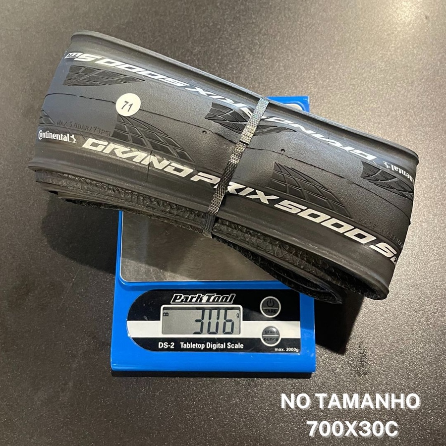 Pneu Continental Tubuless Grand Prix 5000 S TR Preto