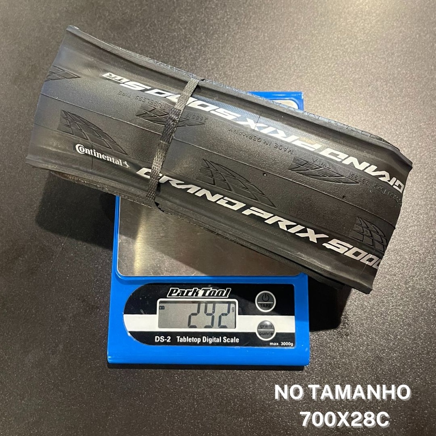 Pneu Continental Tubuless Grand Prix 5000 S TR Preto
