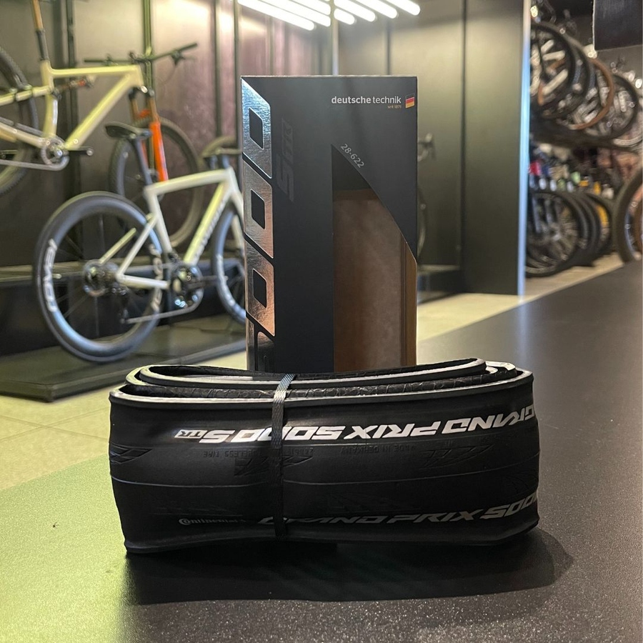 Pneu Continental Tubuless Grand Prix 5000 S TR Preto