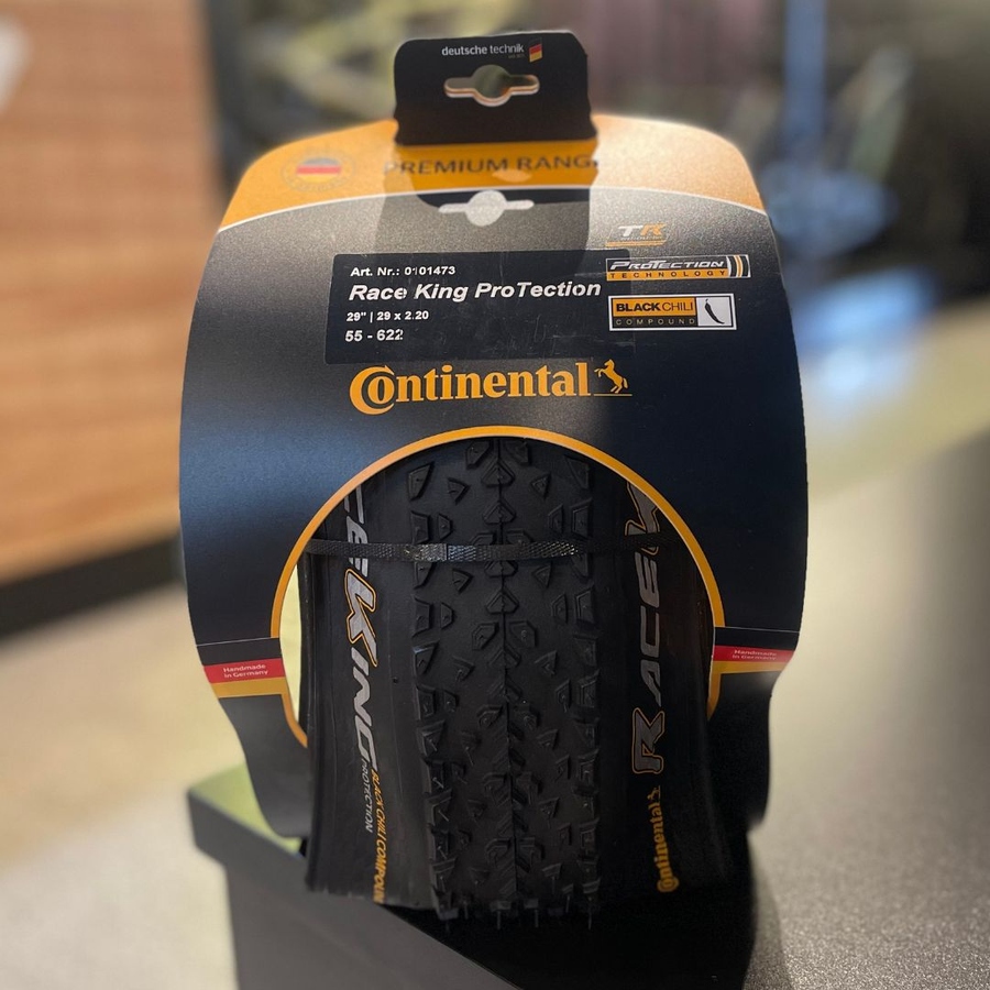Pneu Continental Tubuless Race King Protection Preto
