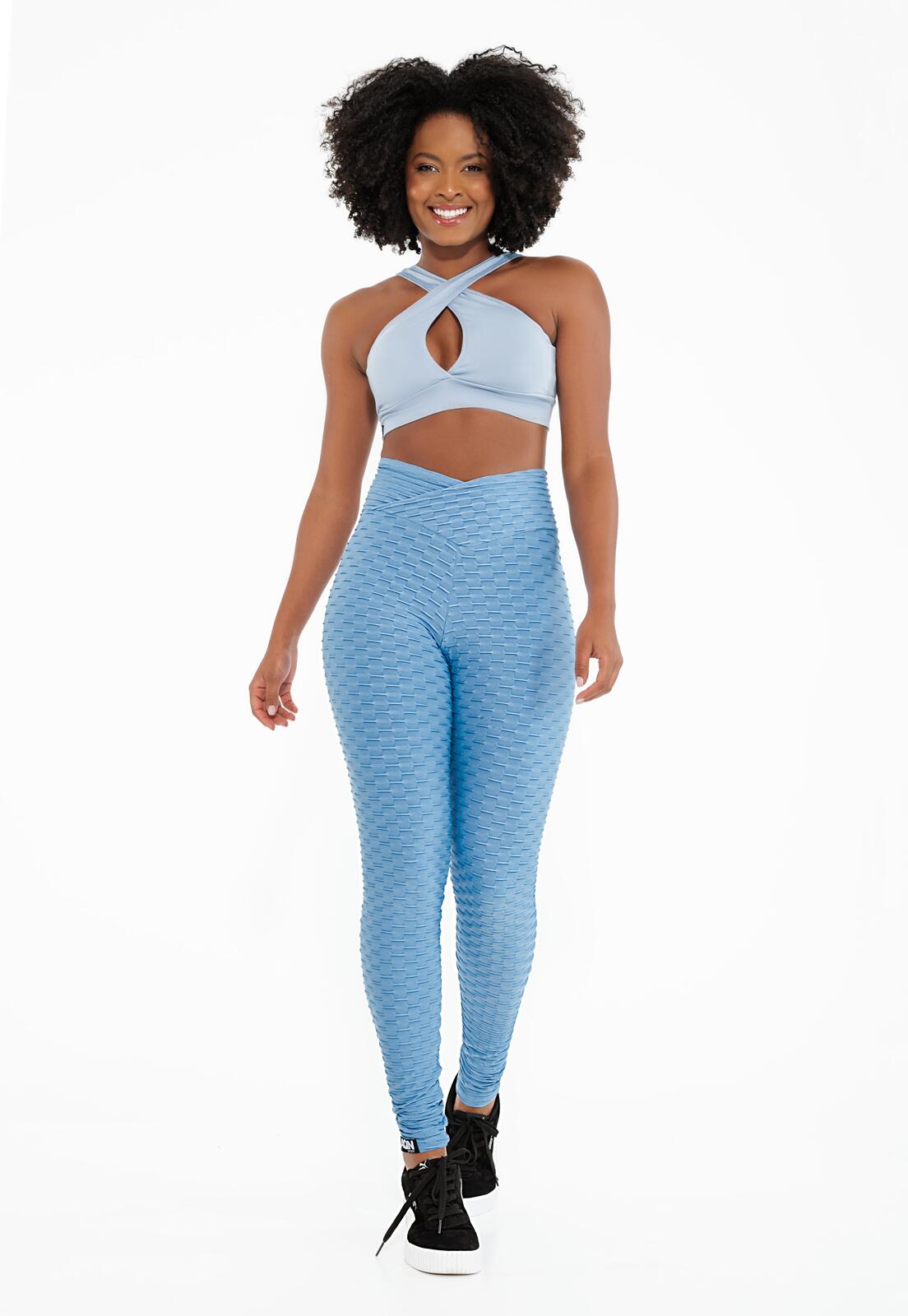 Light blue High waisted leggings