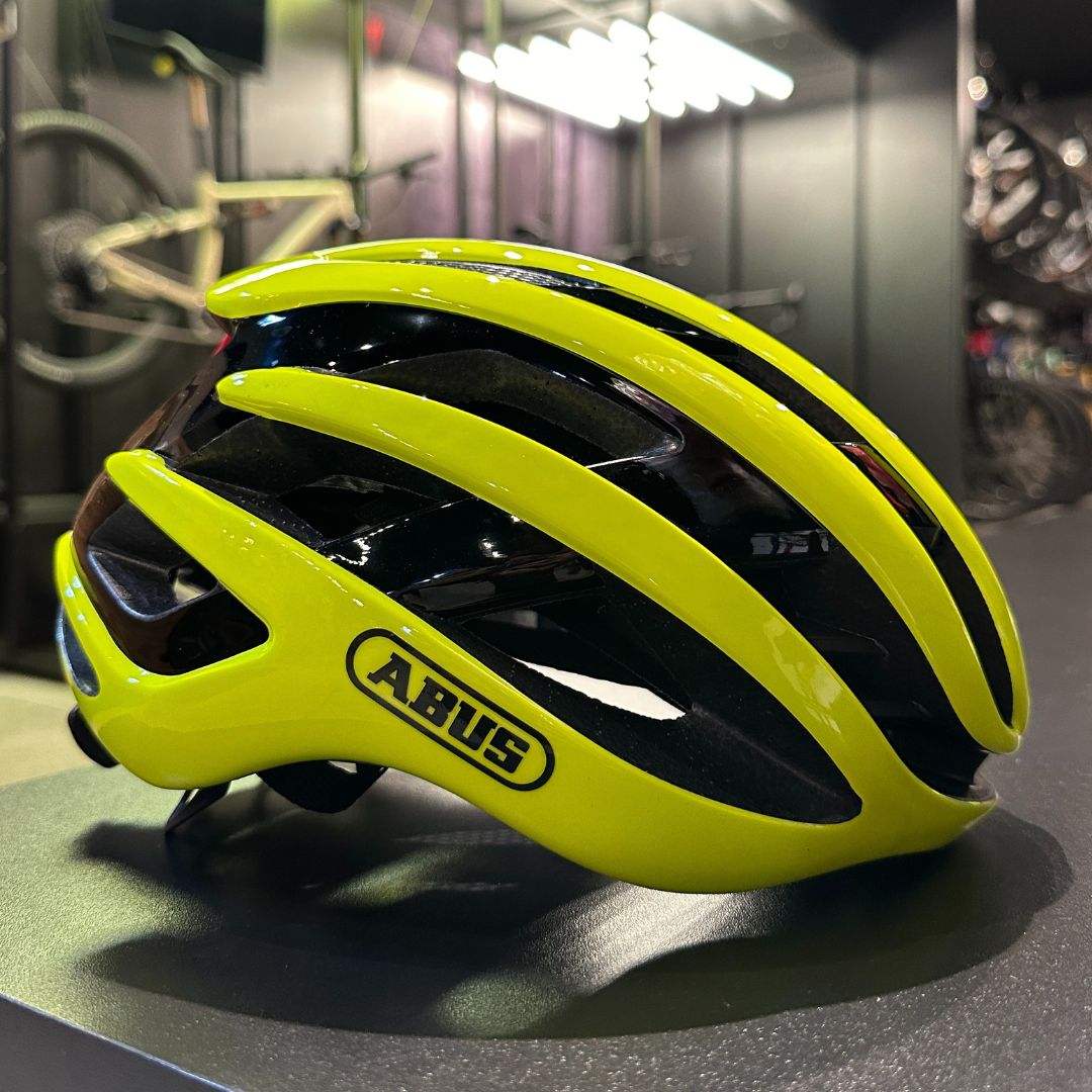Capacete Abus Airbreaker Amarelo Neon