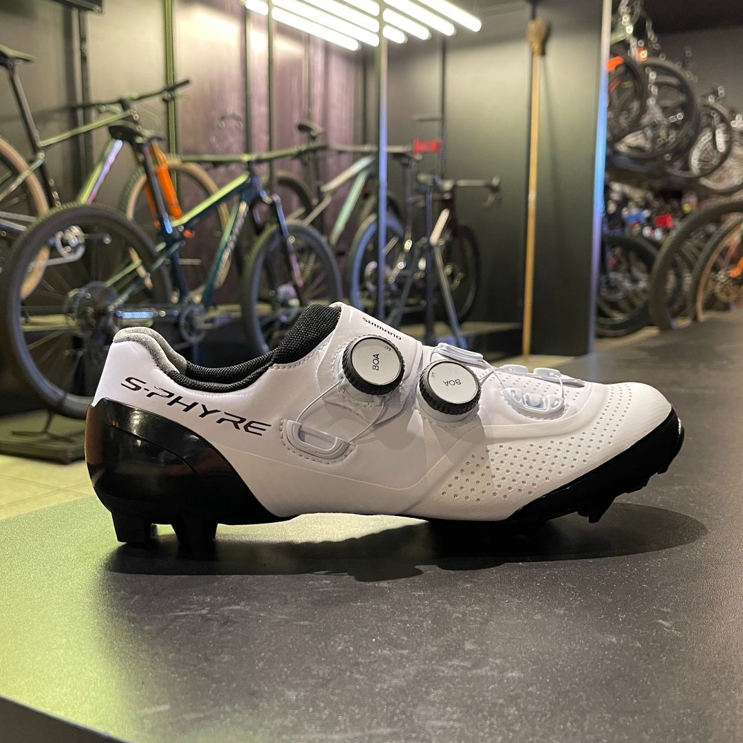 Sapatilha Shimano S-Phyre SH-XC902 MTB Branca
